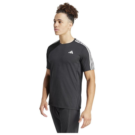 Adidas Ανδρική κοντομάνικη μπλούζα Own the Run 3-S Tee